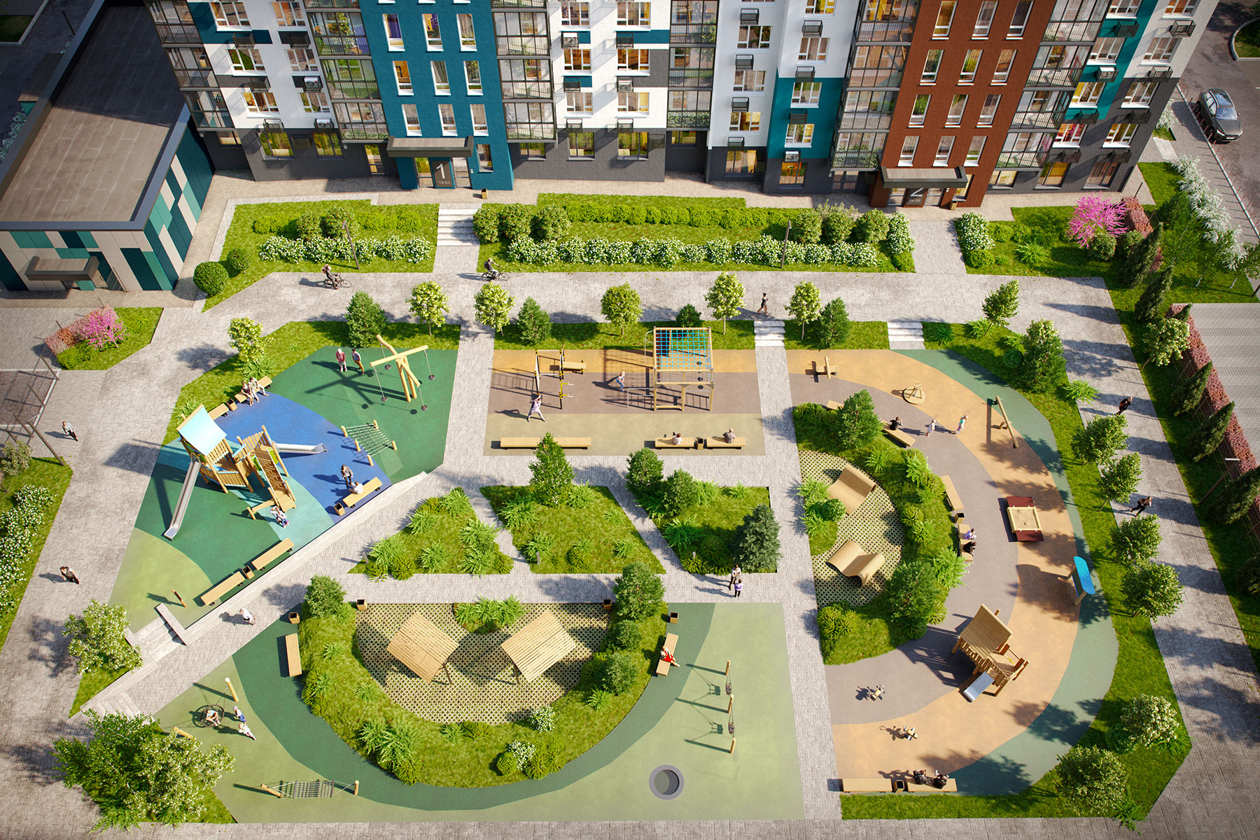 3-комнатная квартира, 69.1 кв.м, Арт-квартал "5 элемент Аске" 5-11.1, изображение-3