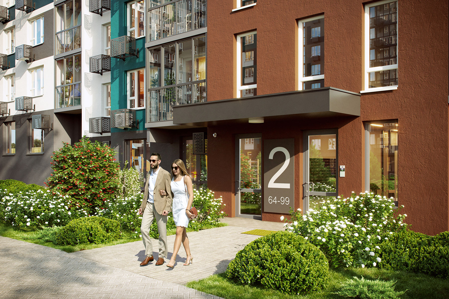 3-комнатная квартира, 69.1 кв.м, Арт-квартал "5 элемент Аске" 5-11.1, изображение-4